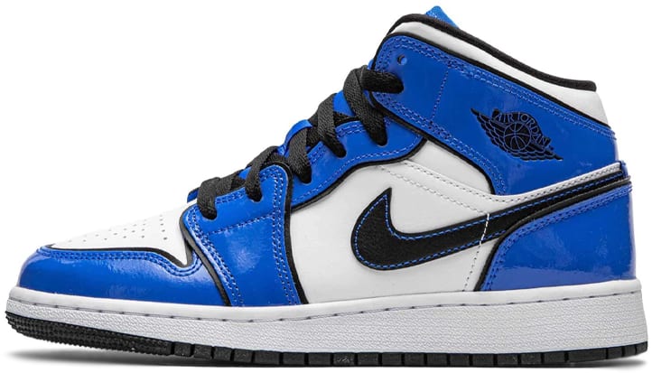 Air Jordan 1 Mid Signal Blue GS