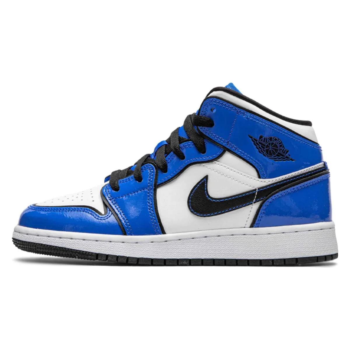 Air Jordan 1 Mid Signal Blue GS