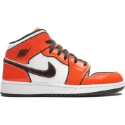 Jordan 1 Mid Turf Orange (GS)