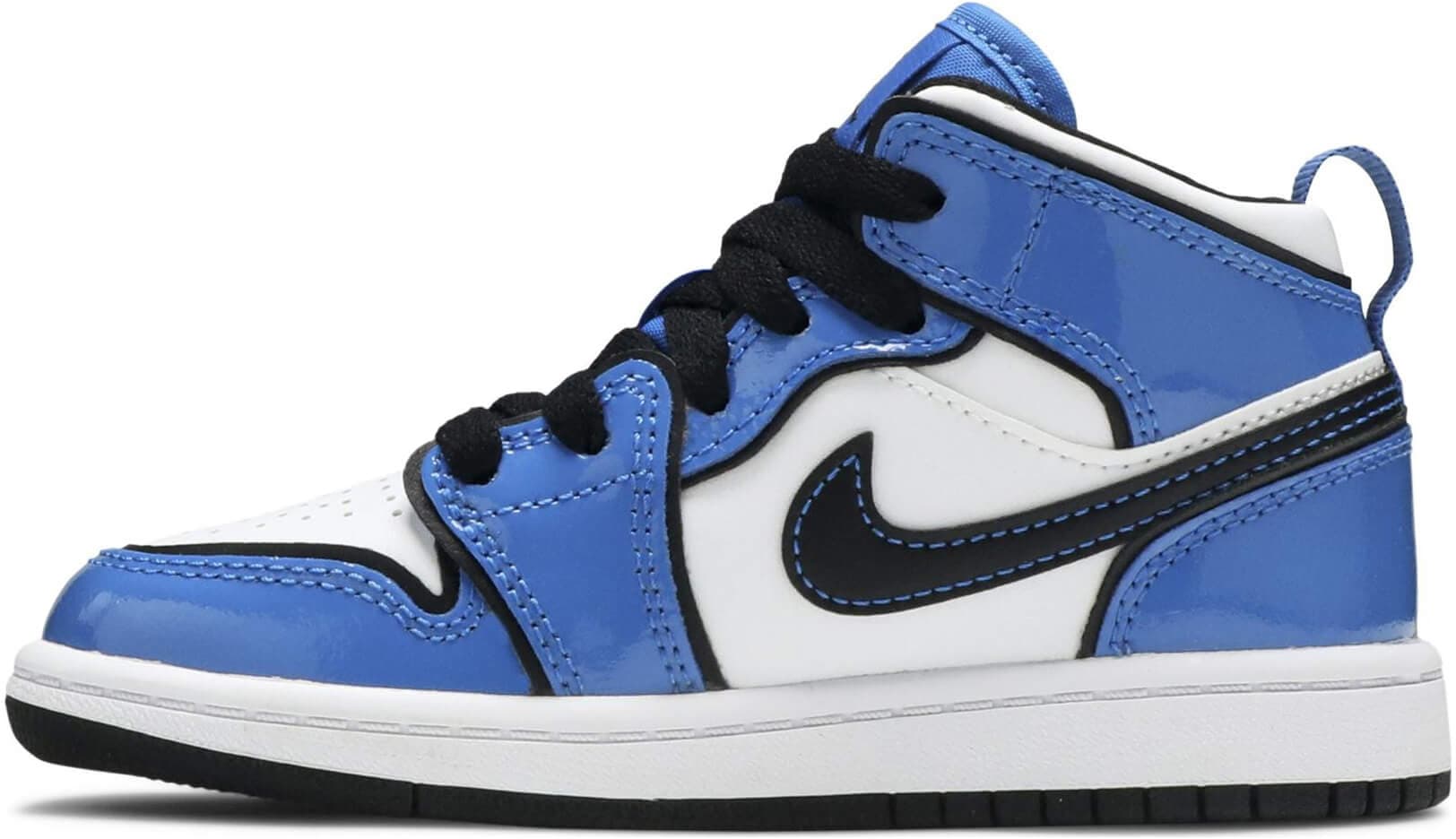 Jordan 1 Mid Signal Blue (PS)
