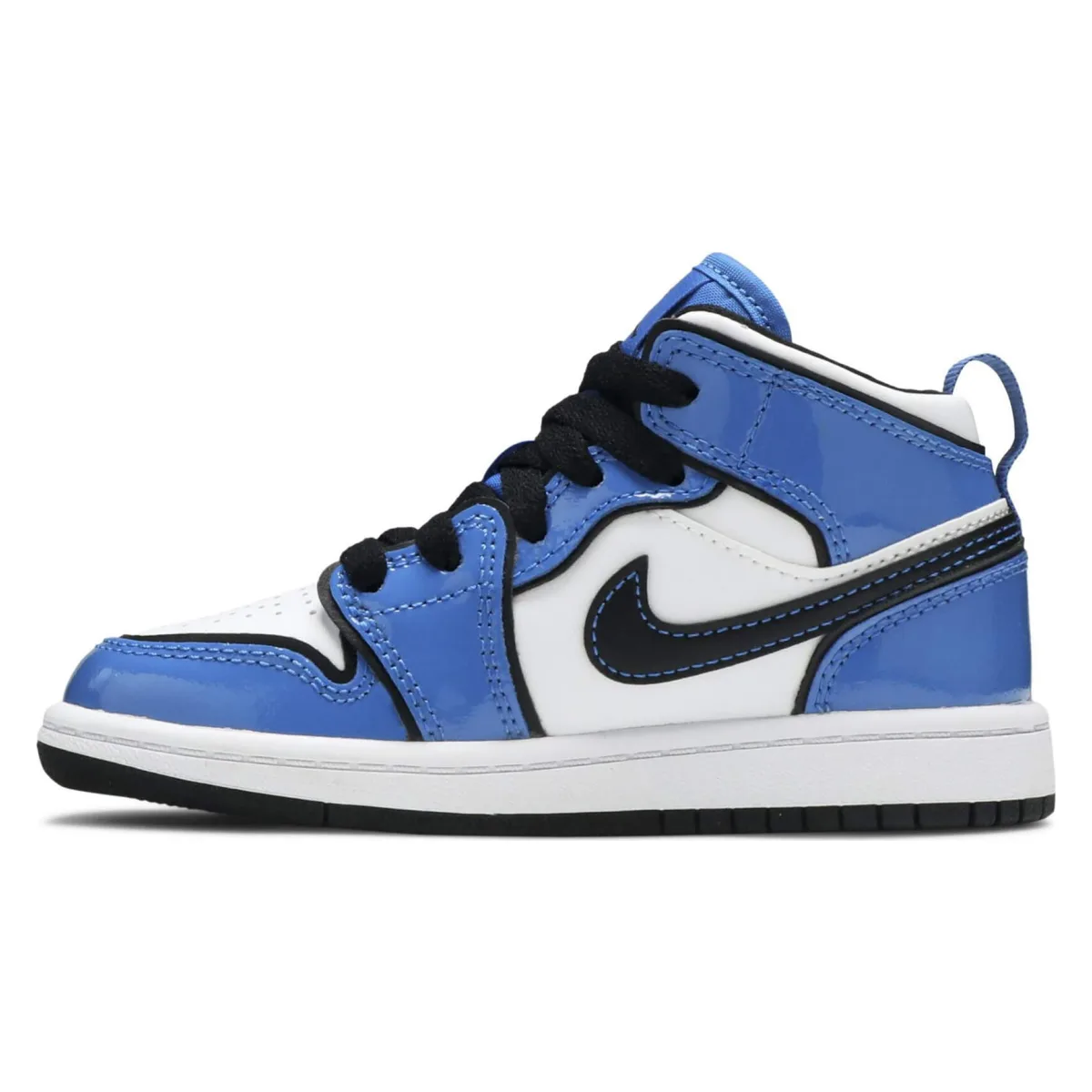 Jordan 1 Mid Signal Blue (PS)
