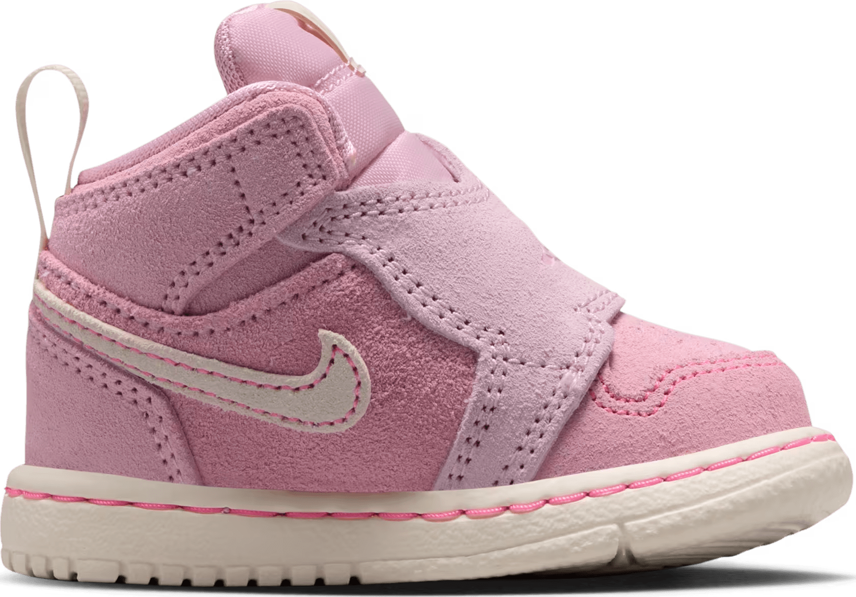 Sky Jordan 1 TD "Iced Carmine Pink Foam"