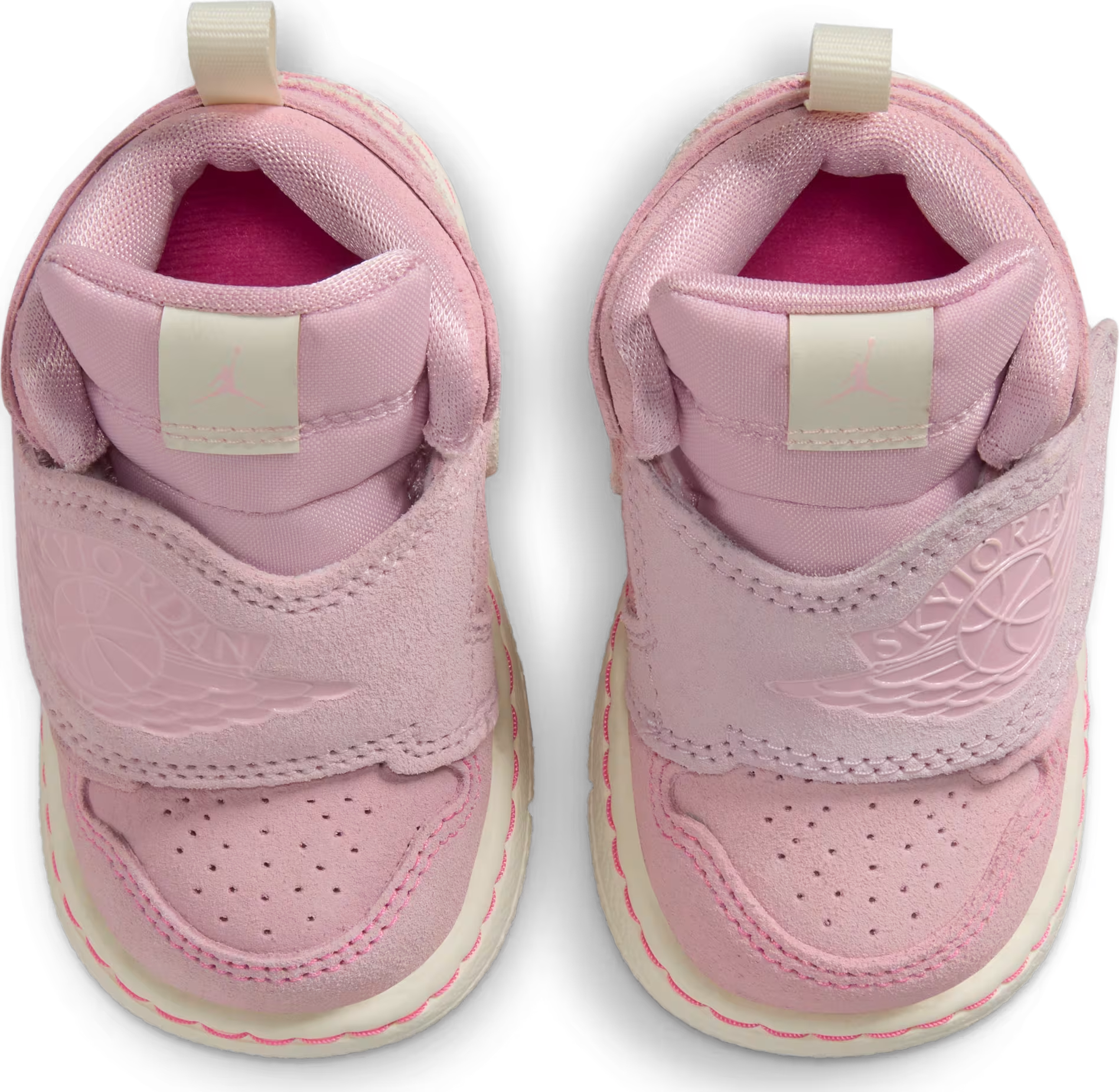 Sky Jordan 1 TD "Iced Carmine Pink Foam"