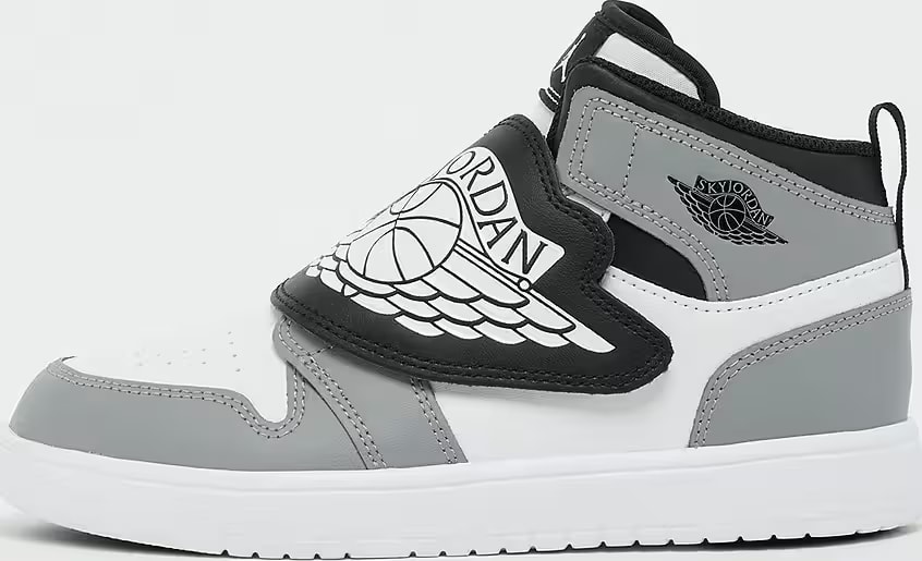 Sky Jordan 1 White Black Particle Grey (PS)