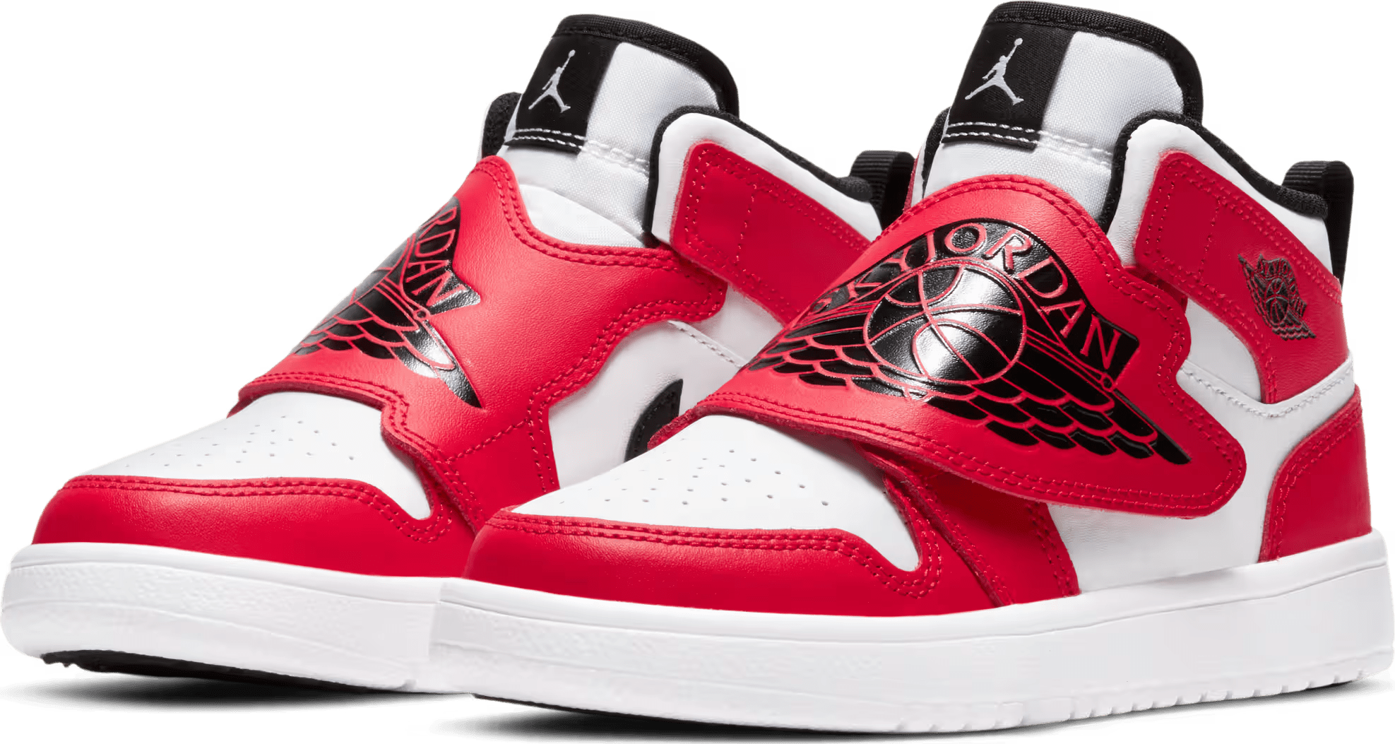Sky Jordan 1 White Black University Red (PS)
