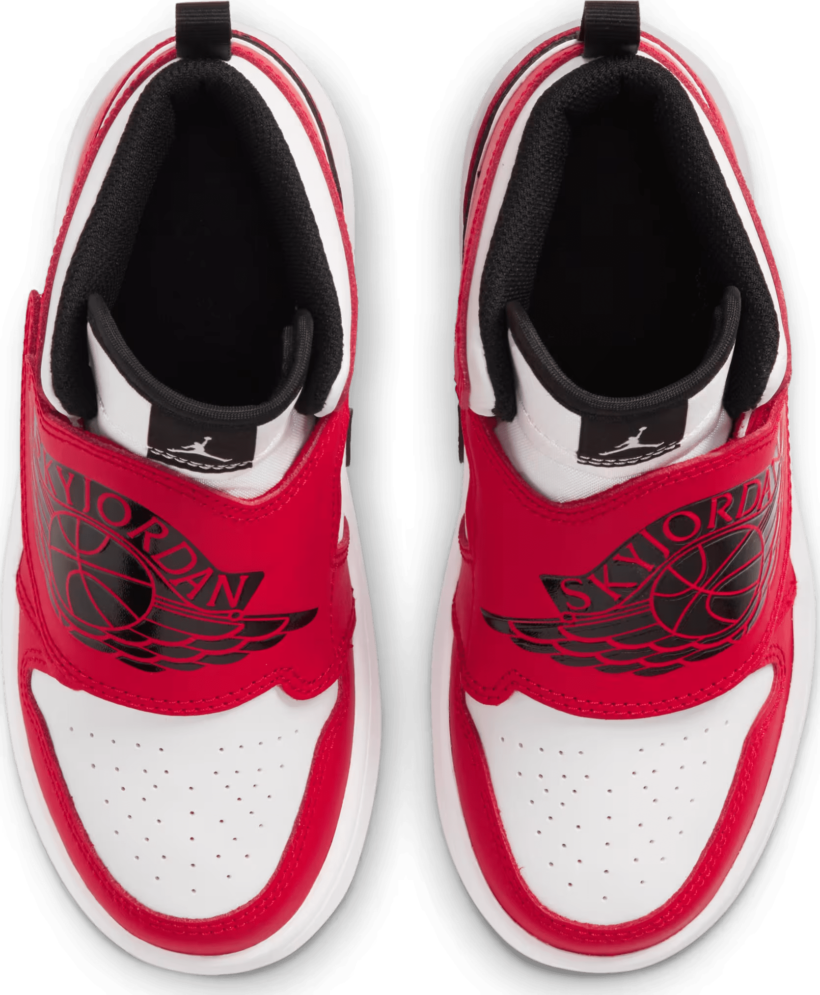 Sky Jordan 1 White Black University Red (PS)
