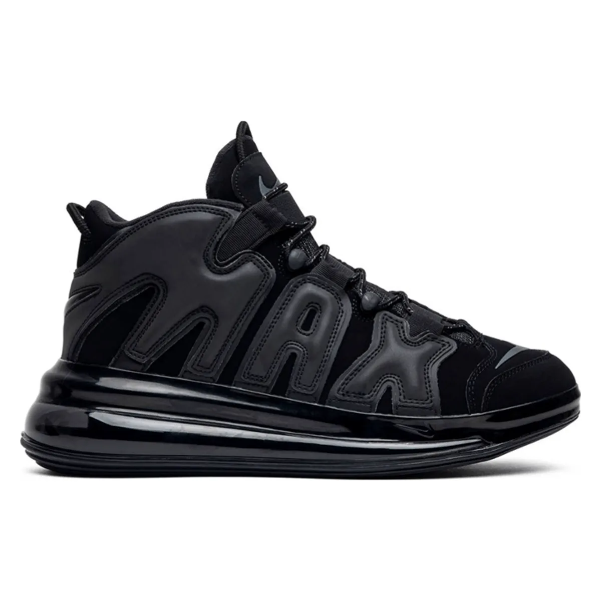 Nike Air More Uptempo 720 QS "Triple Black"