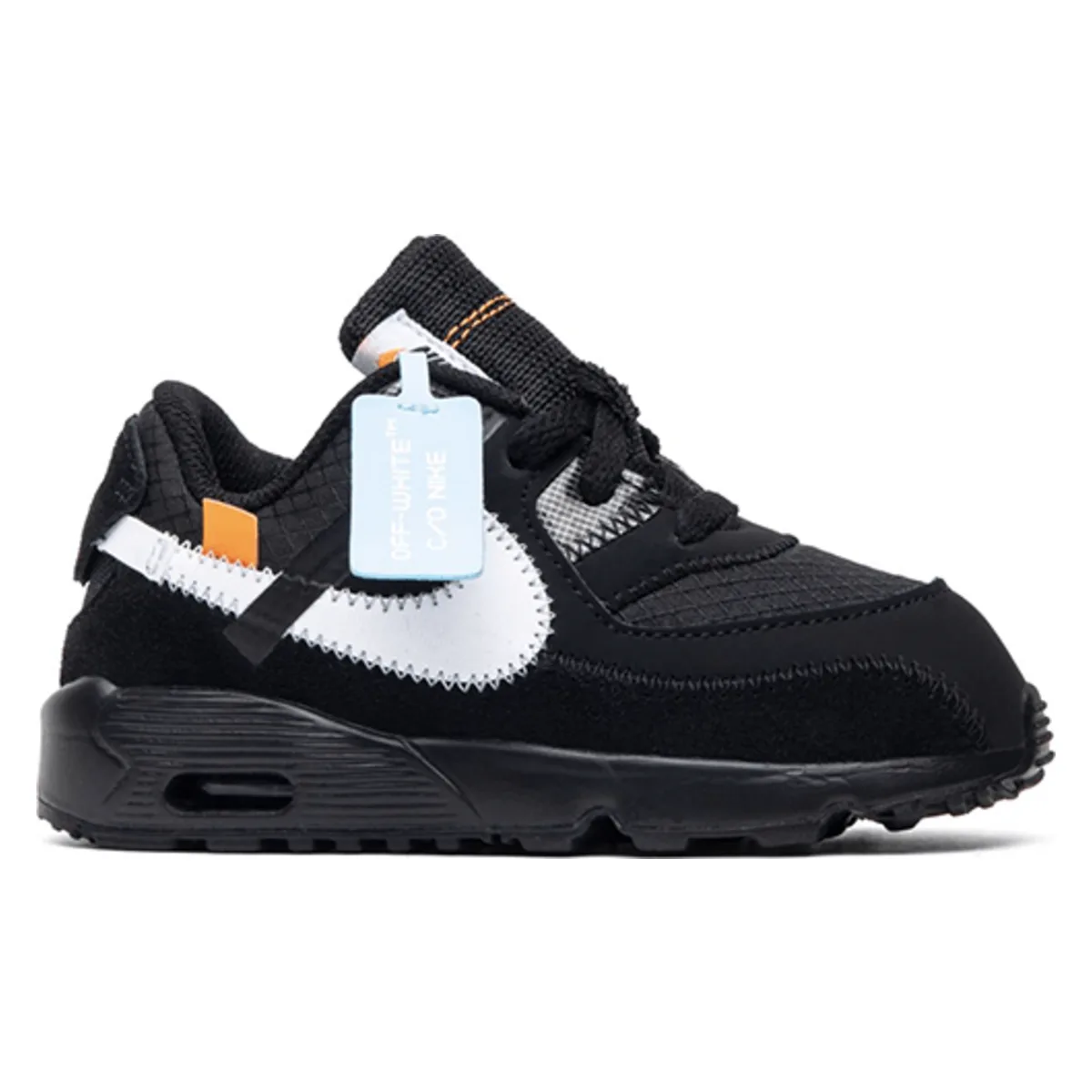 OFF-WHITE x Nike Air Max 90 TD "Black"