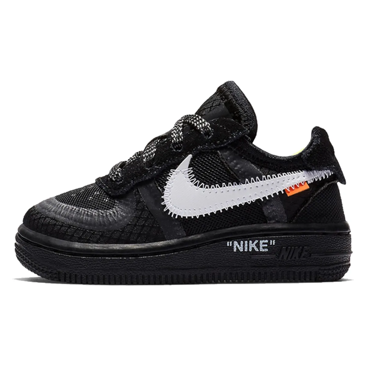 Nike x Off White Air Force 1 Low Black Kids
