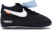 Nike x Off White Air Force 1 Low Black (Toddler)