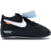 Nike x Off White Air Force 1 Low Black (Toddler)