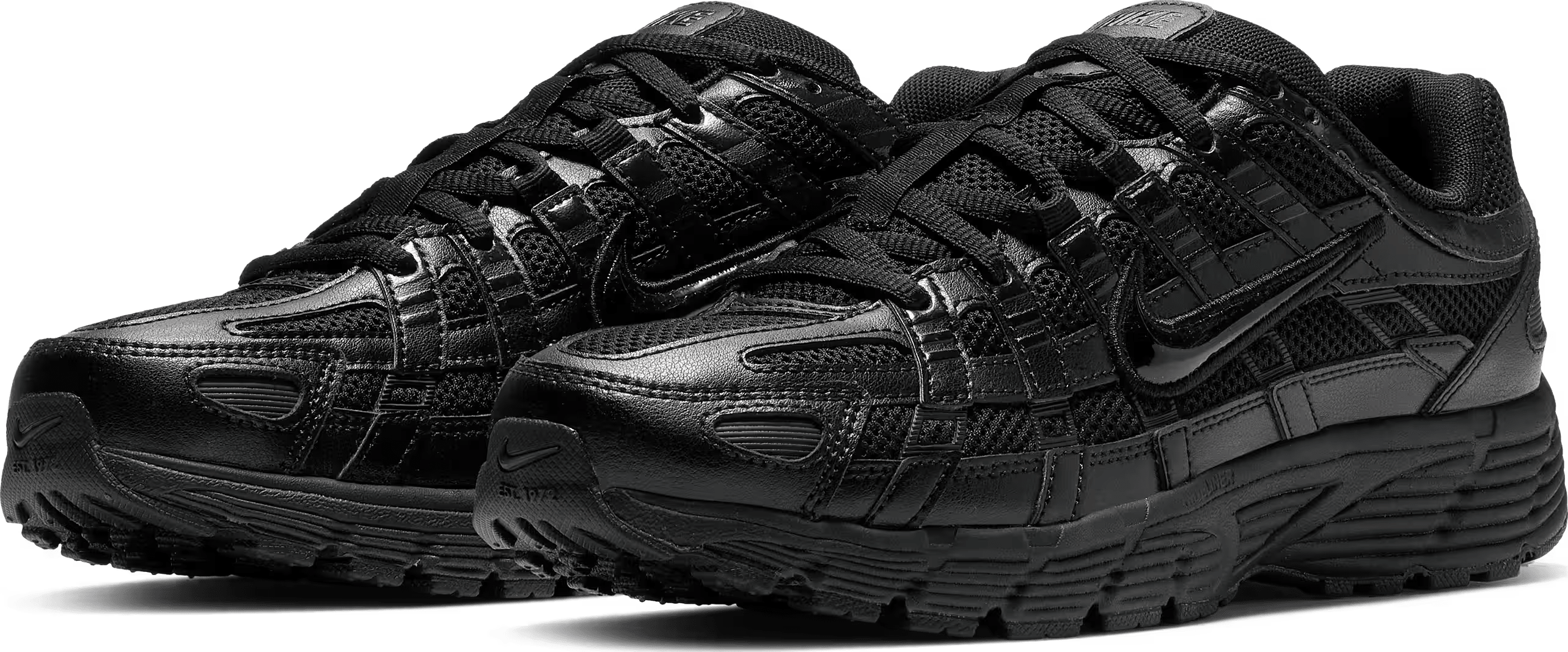 Nike P-6000 Triple Black (Women's)