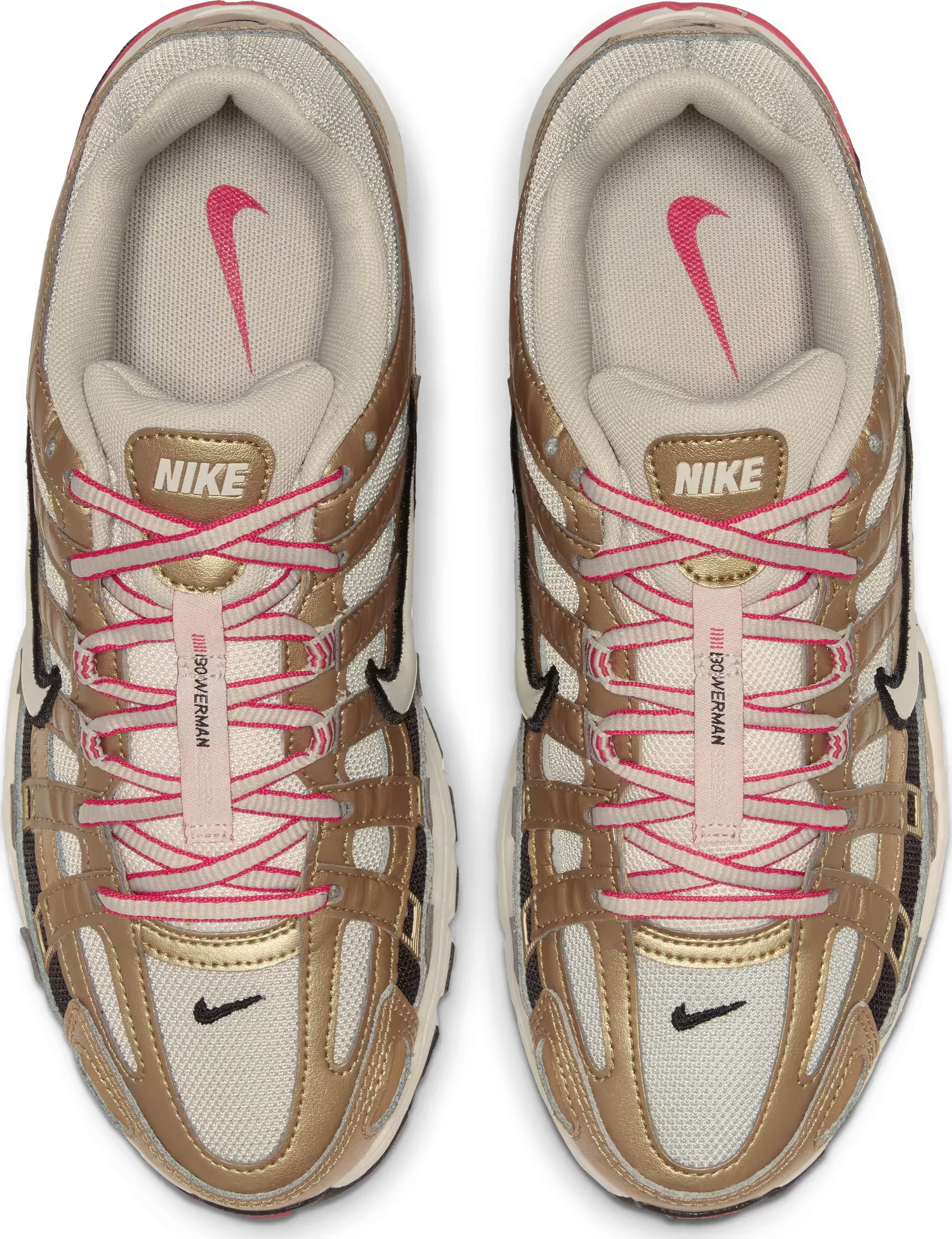 Nike P-6000 Wmns "White Metallic Gold"