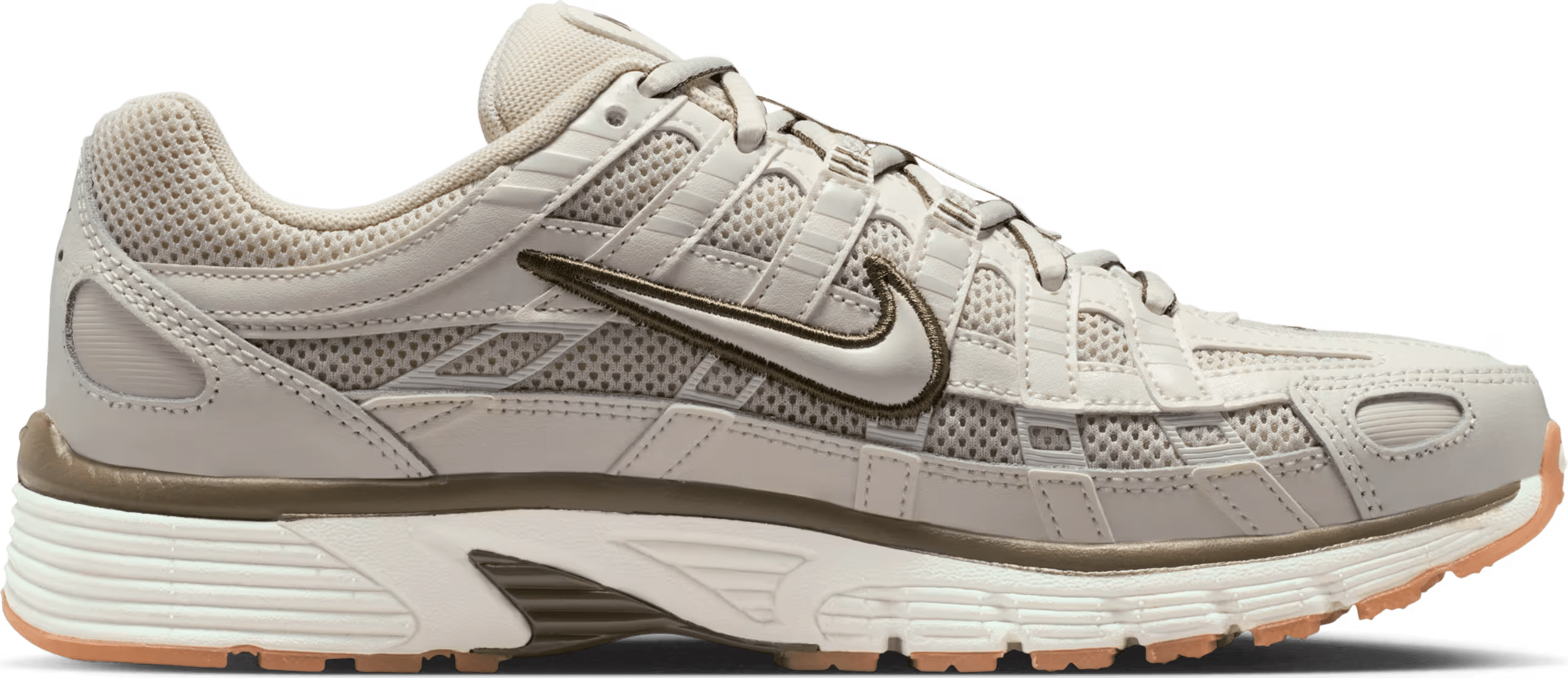 Nike P-6000 Light Bone Medium Olive Gum