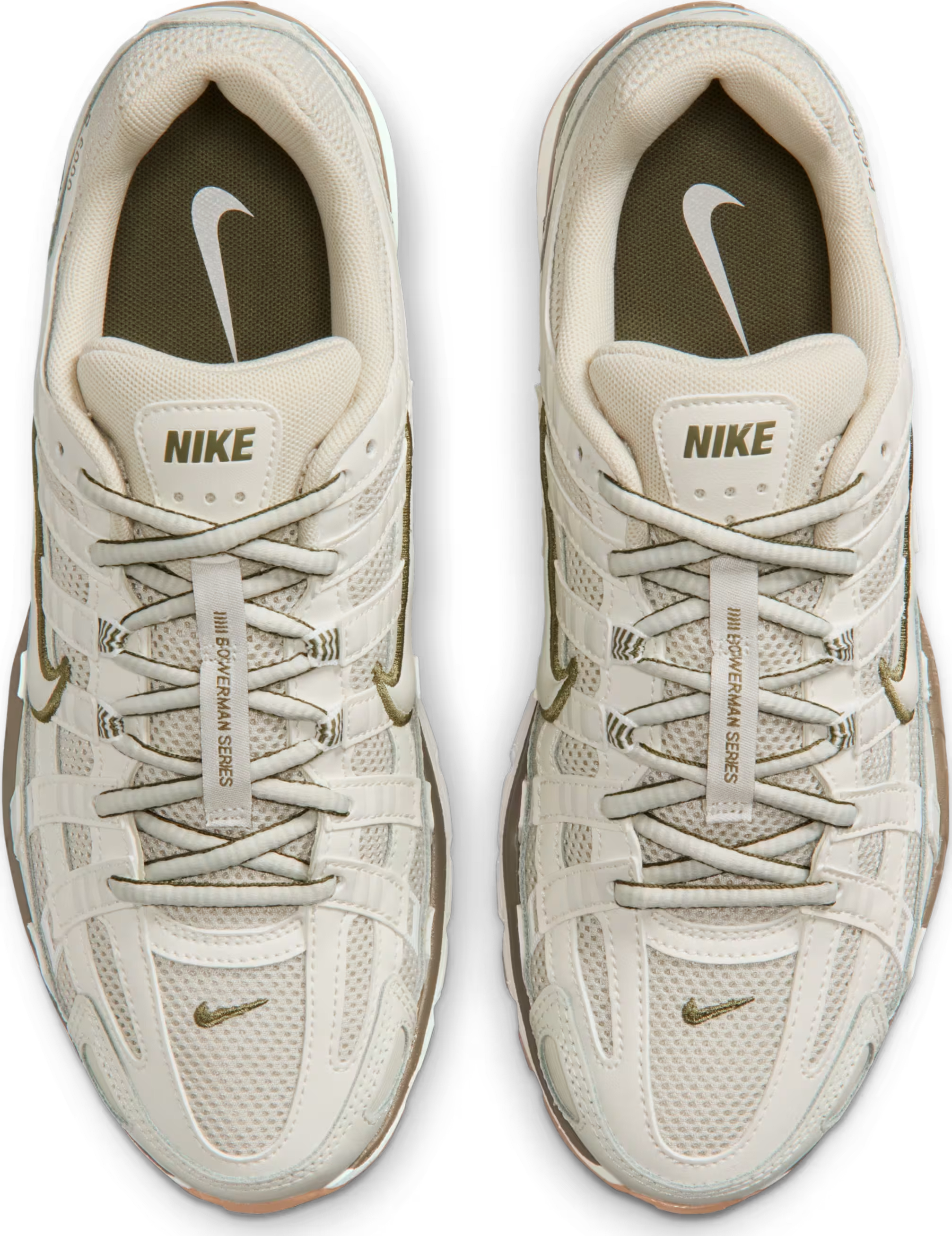 Nike P-6000 Light Bone Medium Olive Gum