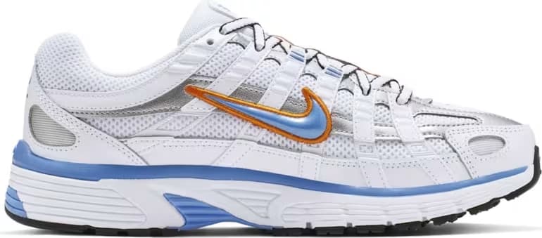 Nike P-6000 White University Blue (Women's)