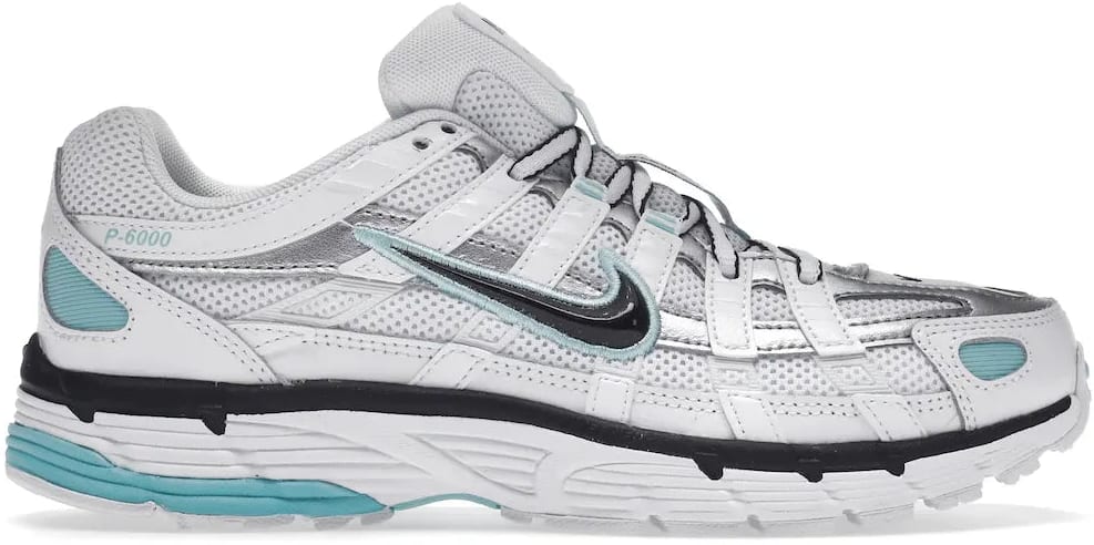 Nike P-6000 White Light Aqua (Women's)