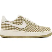 Nike Air Force 1 Low QS Wmns "Gingham Pack - Beige"