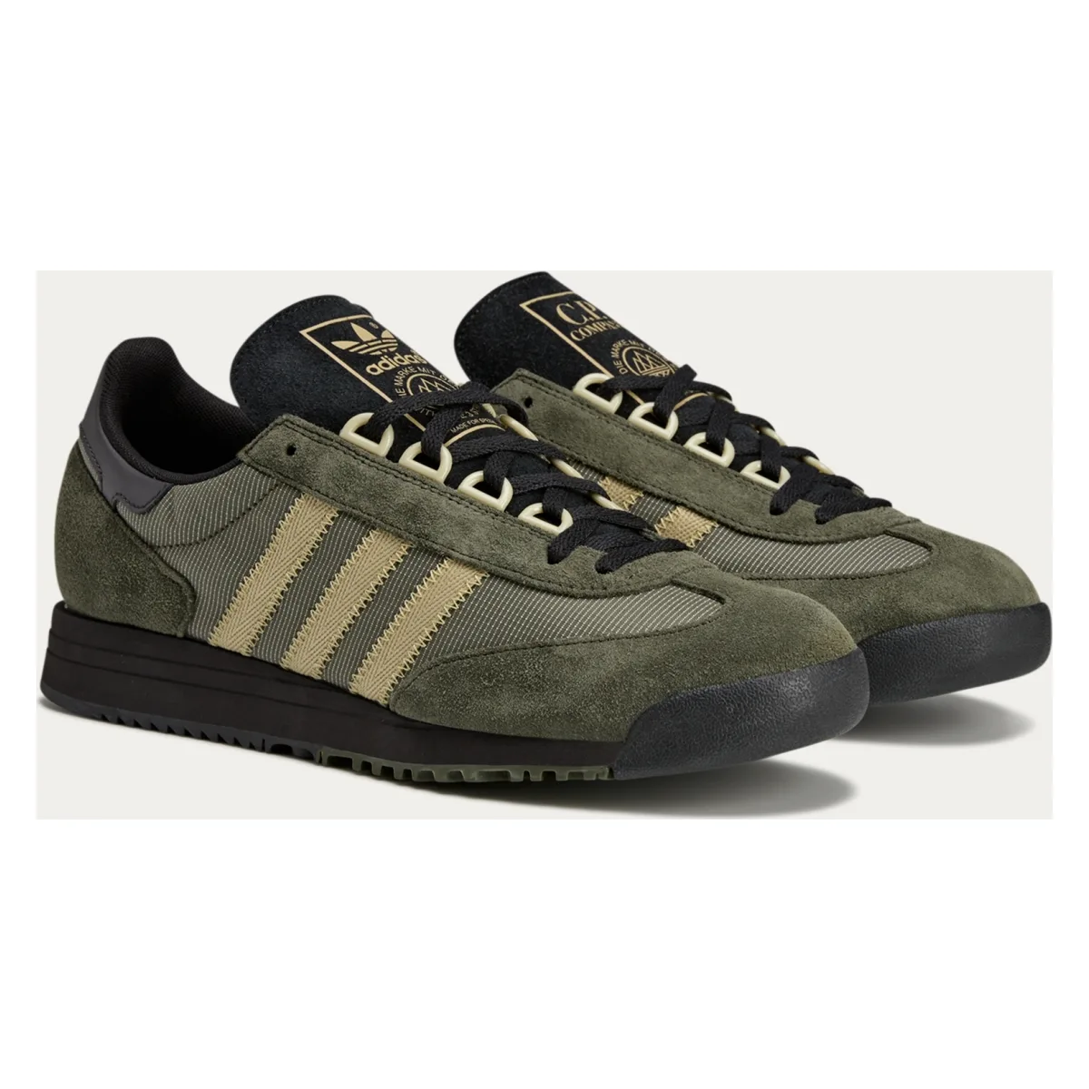 C.P. Company x Adidas SL83 SPZL "Dusty Green"