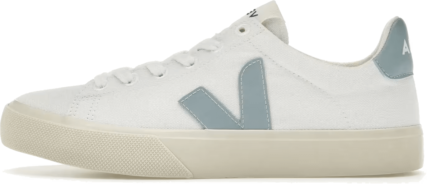 Veja Campo Canvas White Steel