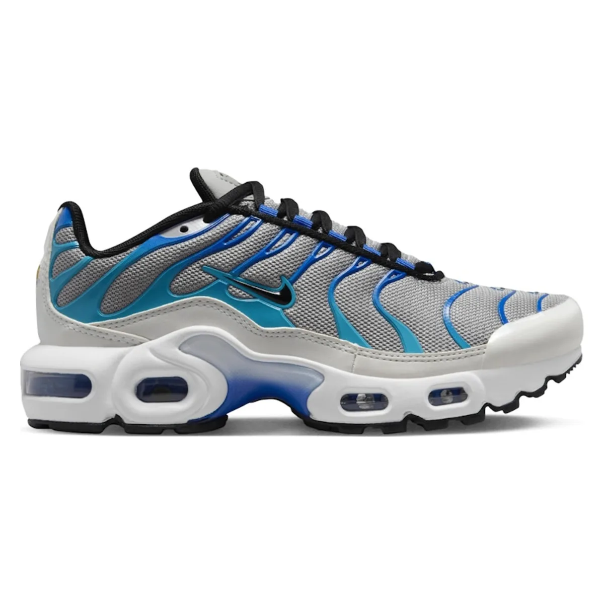 Nike Air Max Plus Light Smoke Grey Blue Lightning Racer Blue Black (GS)