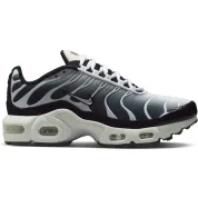 Nike Air Max Plus Black White Sail Metallic Cool Grey (GS)
