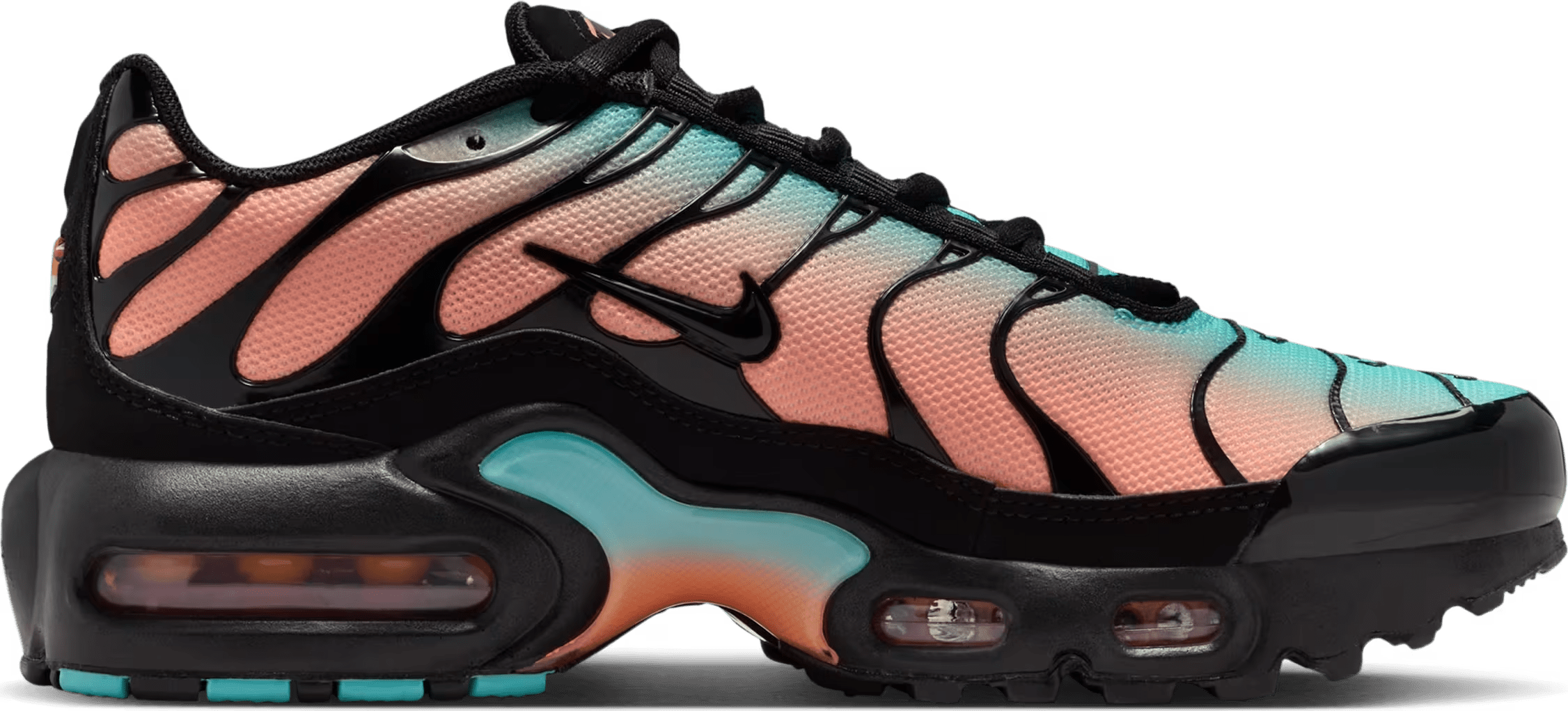 Nike Air Max Plus Aurora Green Orange Pulse (GS)