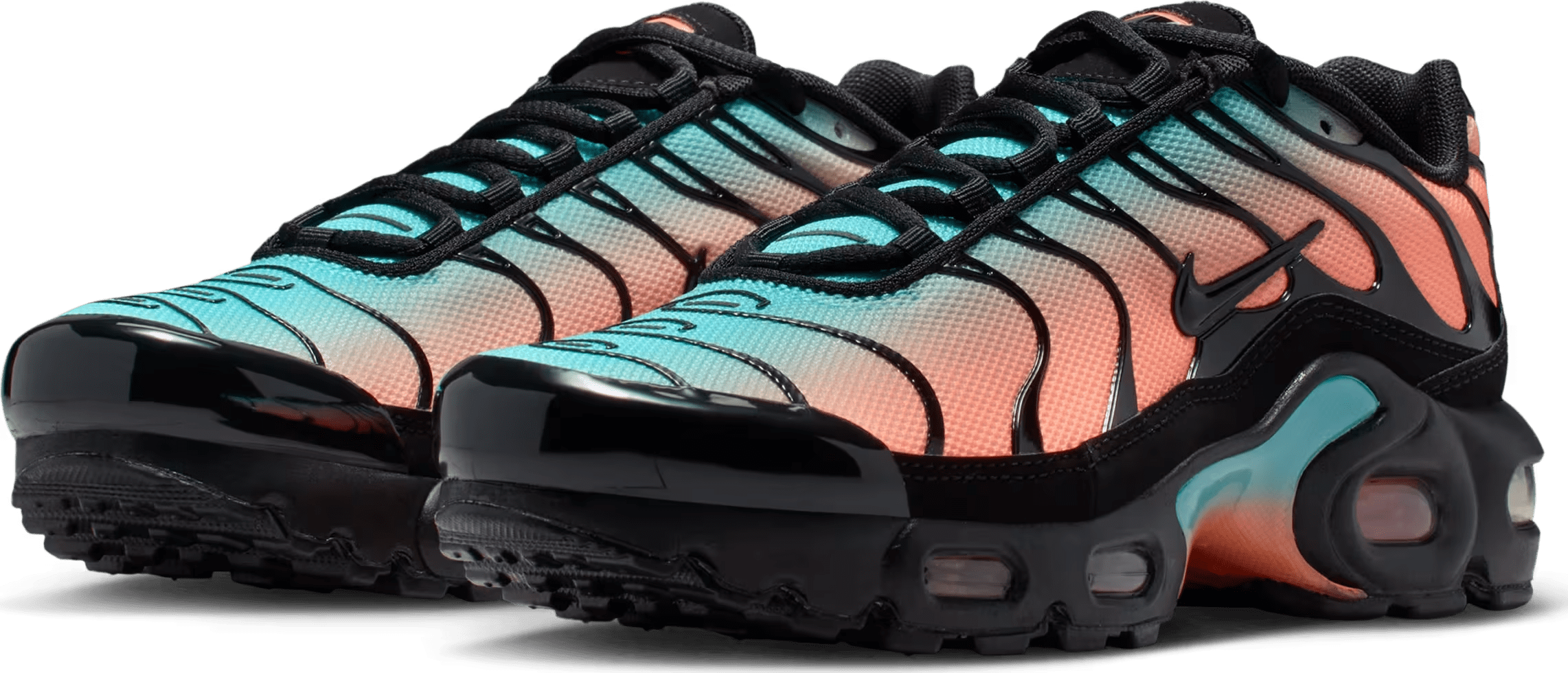 Nike Air Max Plus Aurora Green Orange Pulse (GS)