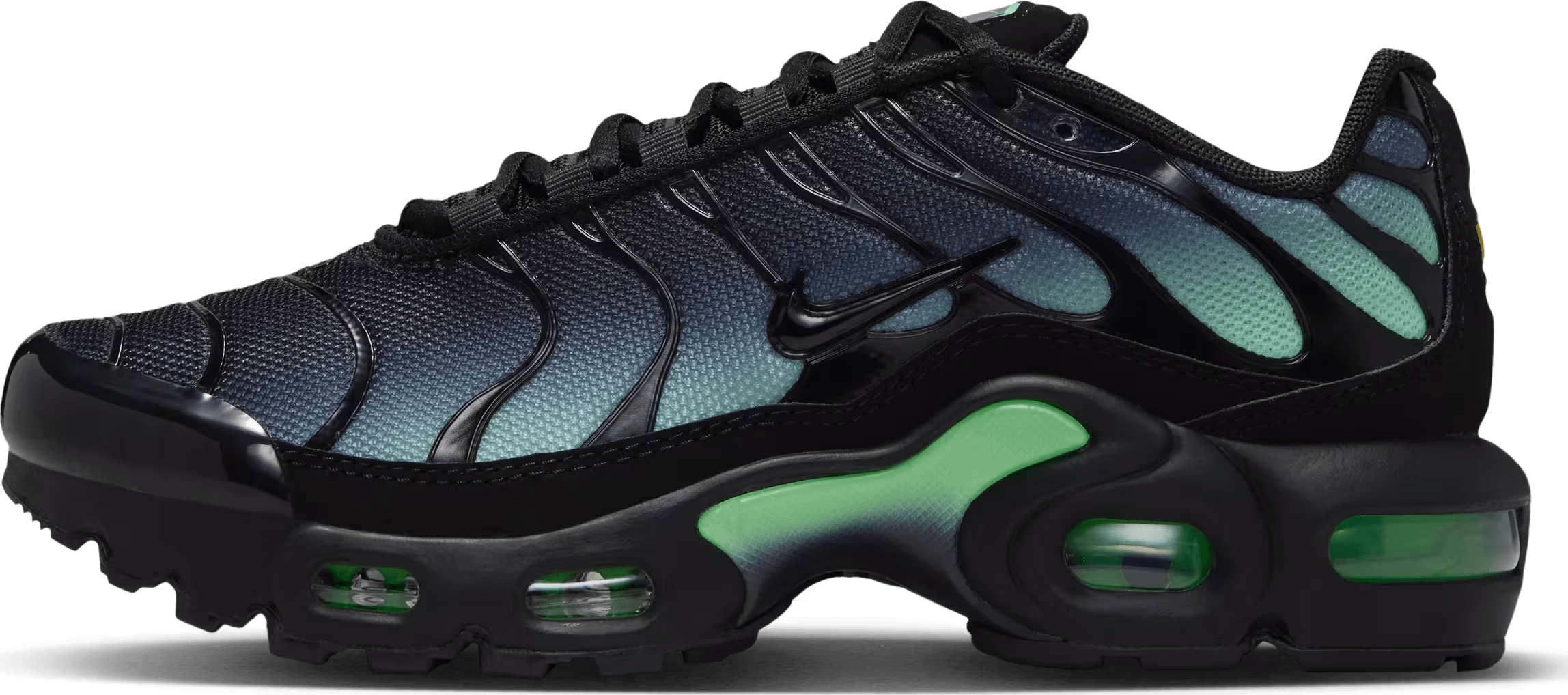 Nike Air Max Plus GS "Black Illusion Green"