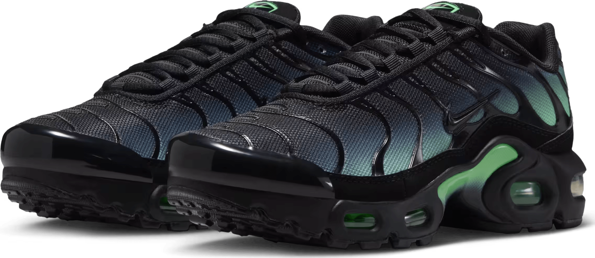 Nike Air Max Plus GS "Black Illusion Green"
