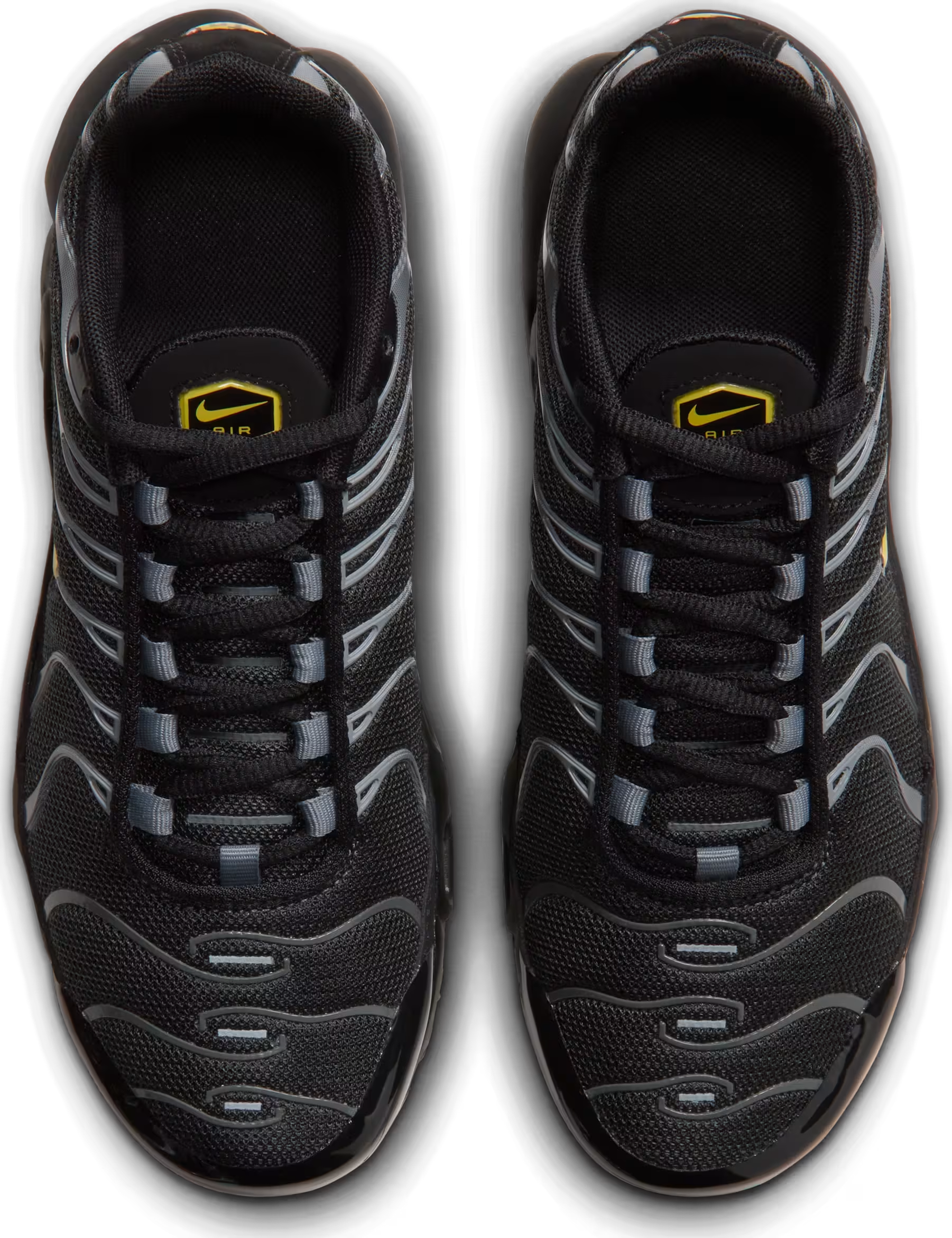 Nike Air Max Plus GS "Black Chrome Yellow"