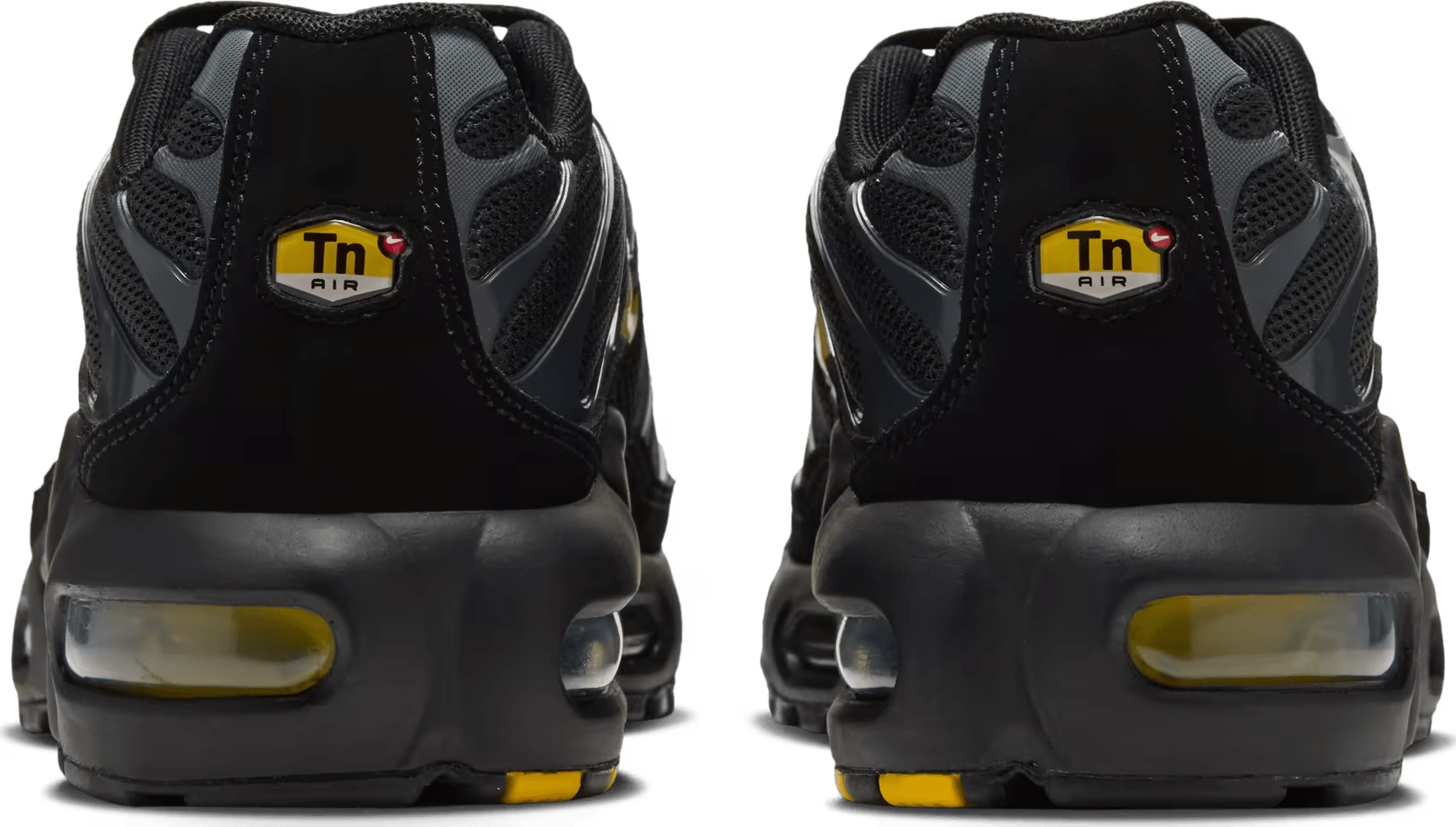 Nike Air Max Plus GS "Black Chrome Yellow"