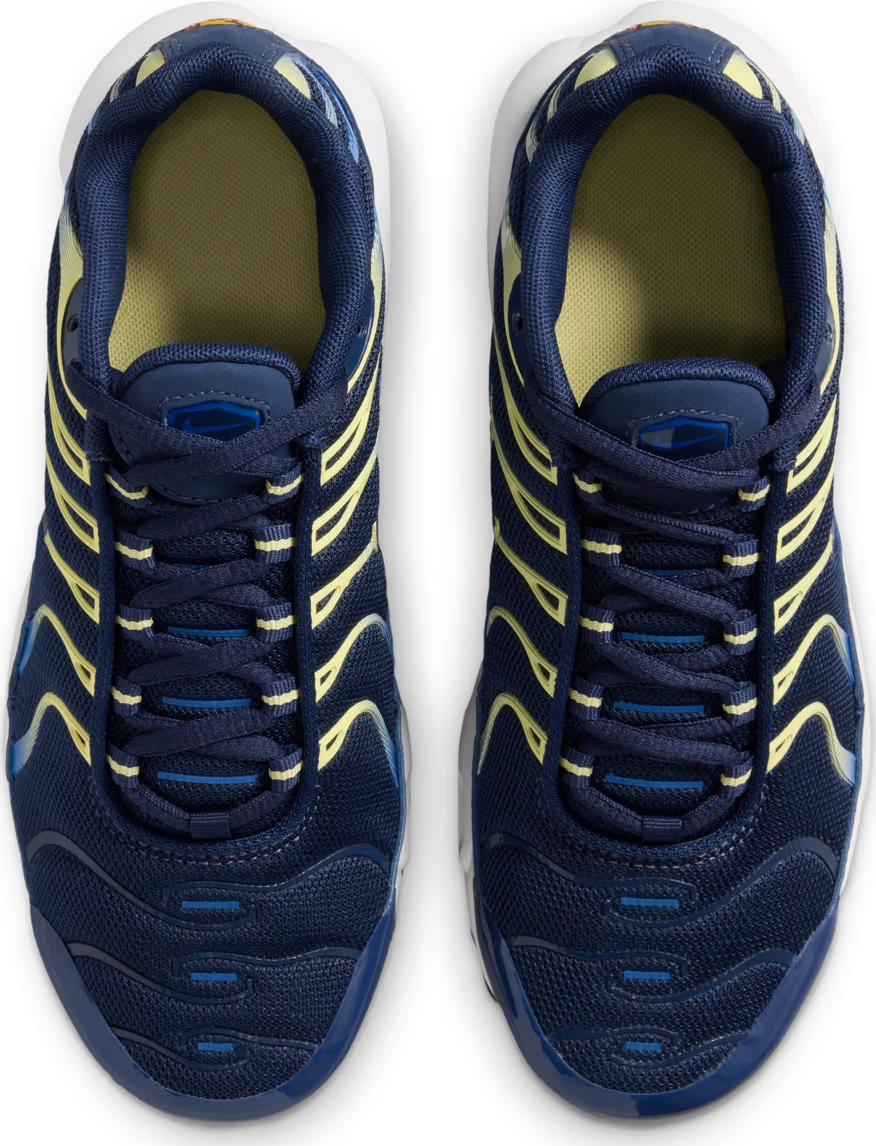 Nike Air Max Plus Midnight Navy Soft Yellow (GS)