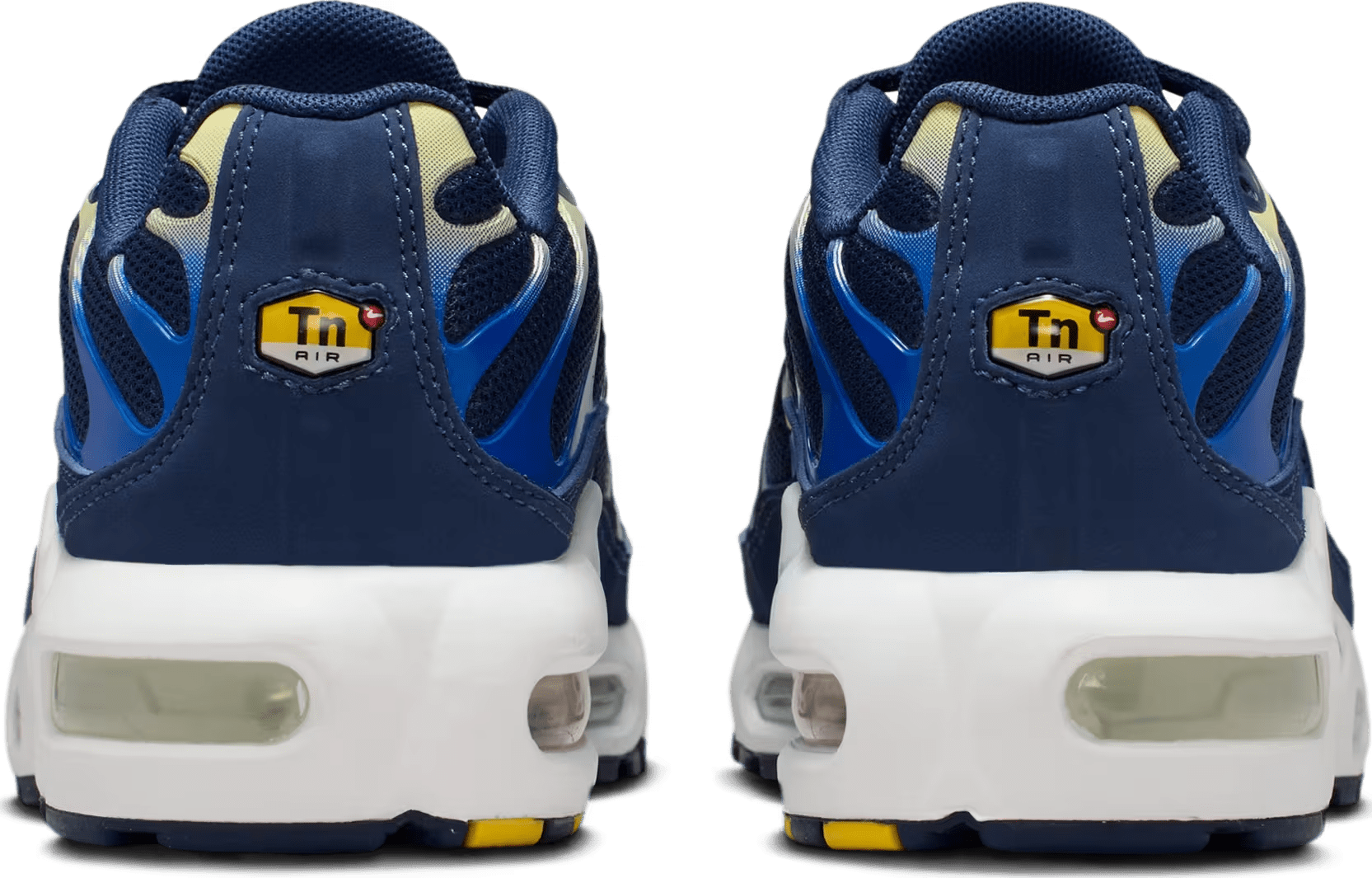 Nike Air Max Plus Midnight Navy Soft Yellow (GS)