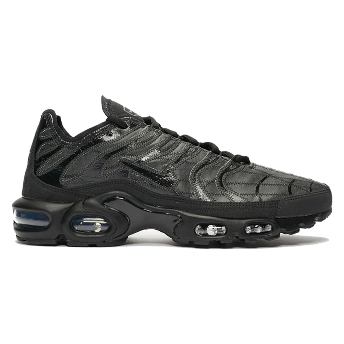 Nike Air Max Plus Deconstructed "Triple Black"