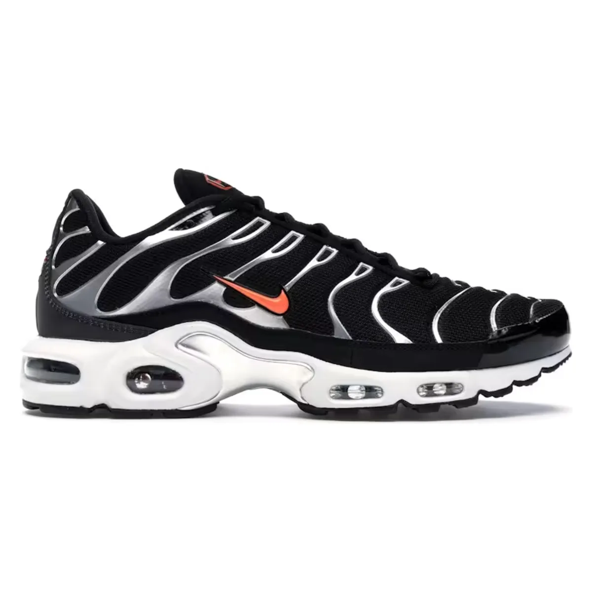 Nike Air Max Plus Black Dark Grey Hyper Crimson