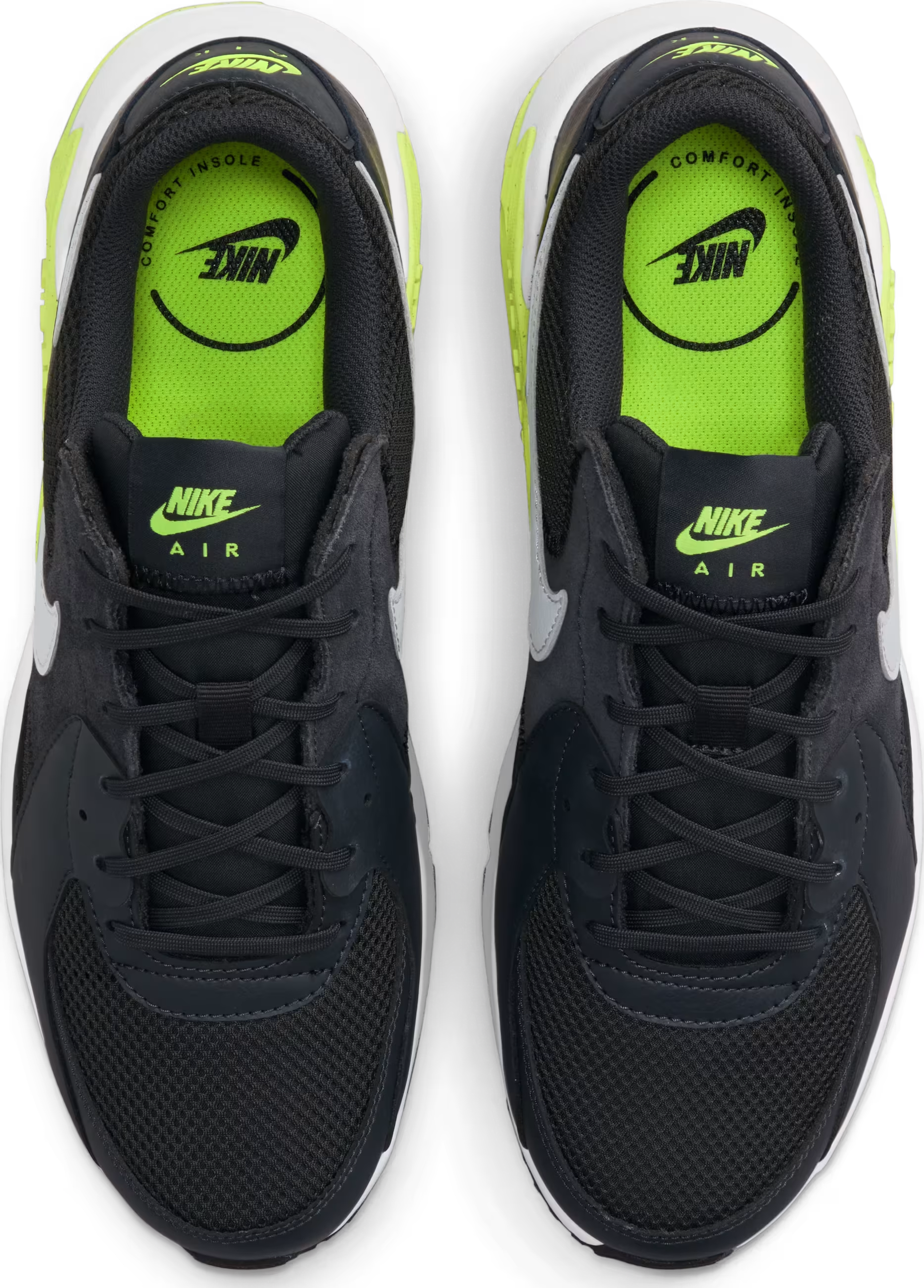 Nike Air Max Excee Black White Volt