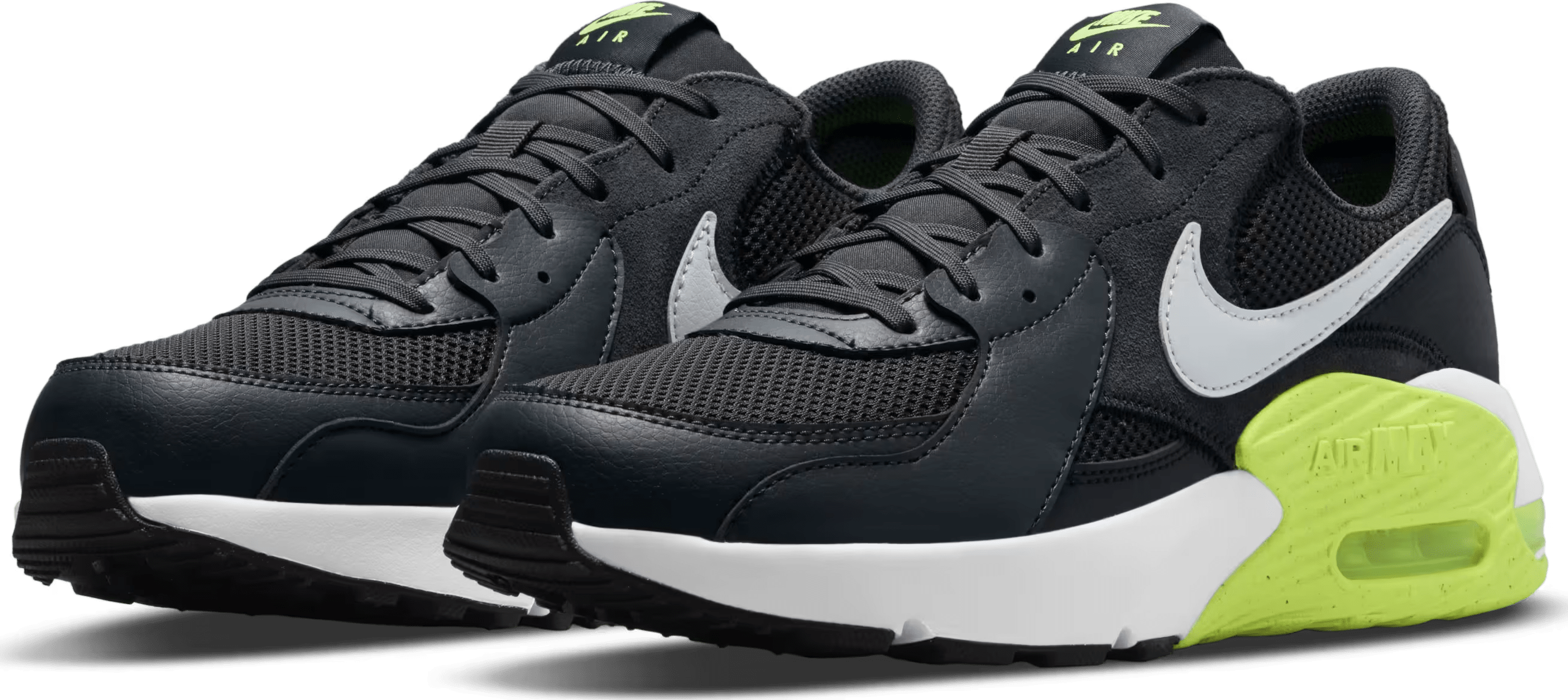 Nike Air Max Excee Black White Volt