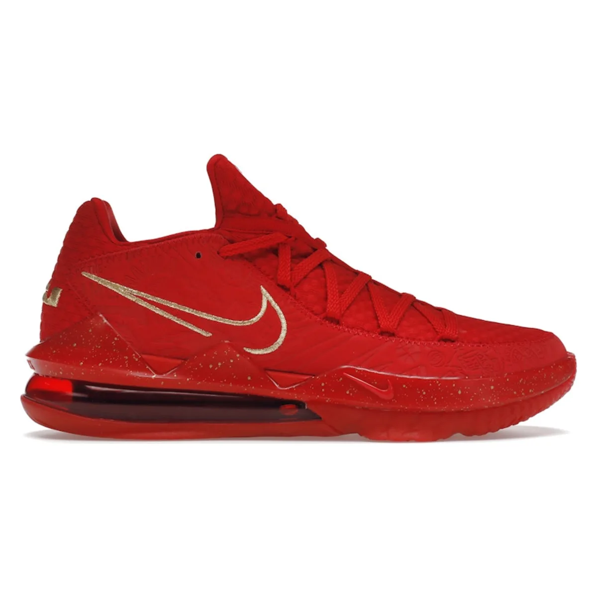Nike x Titan LeBron 17 Low University Red