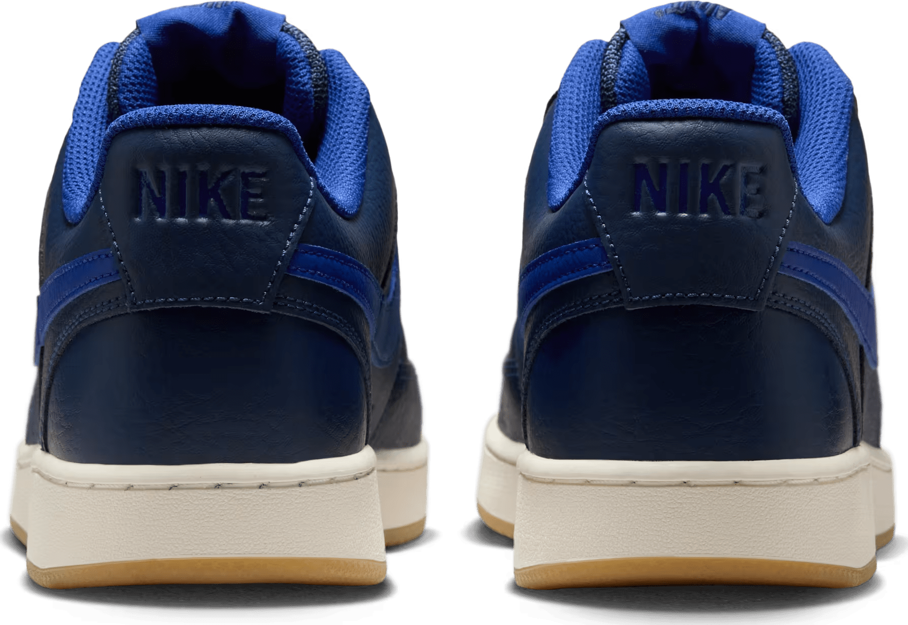 Nike Court Vision Low Midnight Navy Sail Gum Light Brown Deep Royal Blue