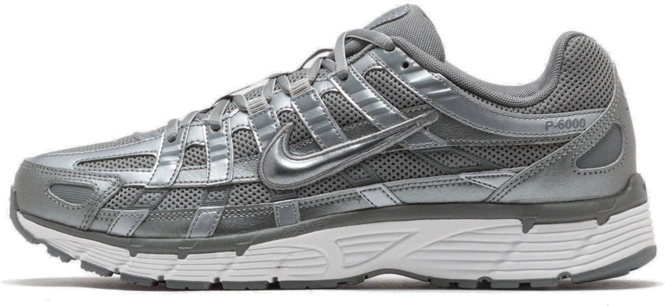 Nike P-6000 Metallic Cool Grey