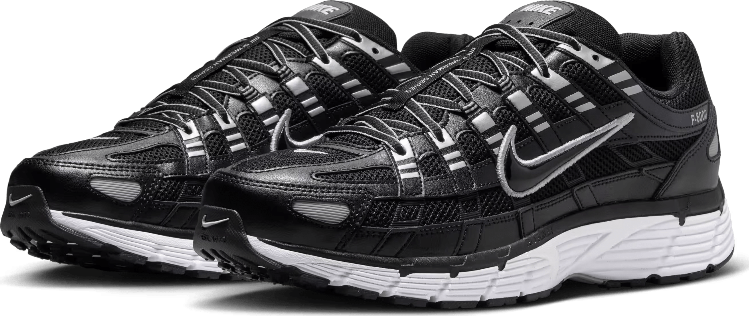 Nike P-6000 "Black Metallic Silver"