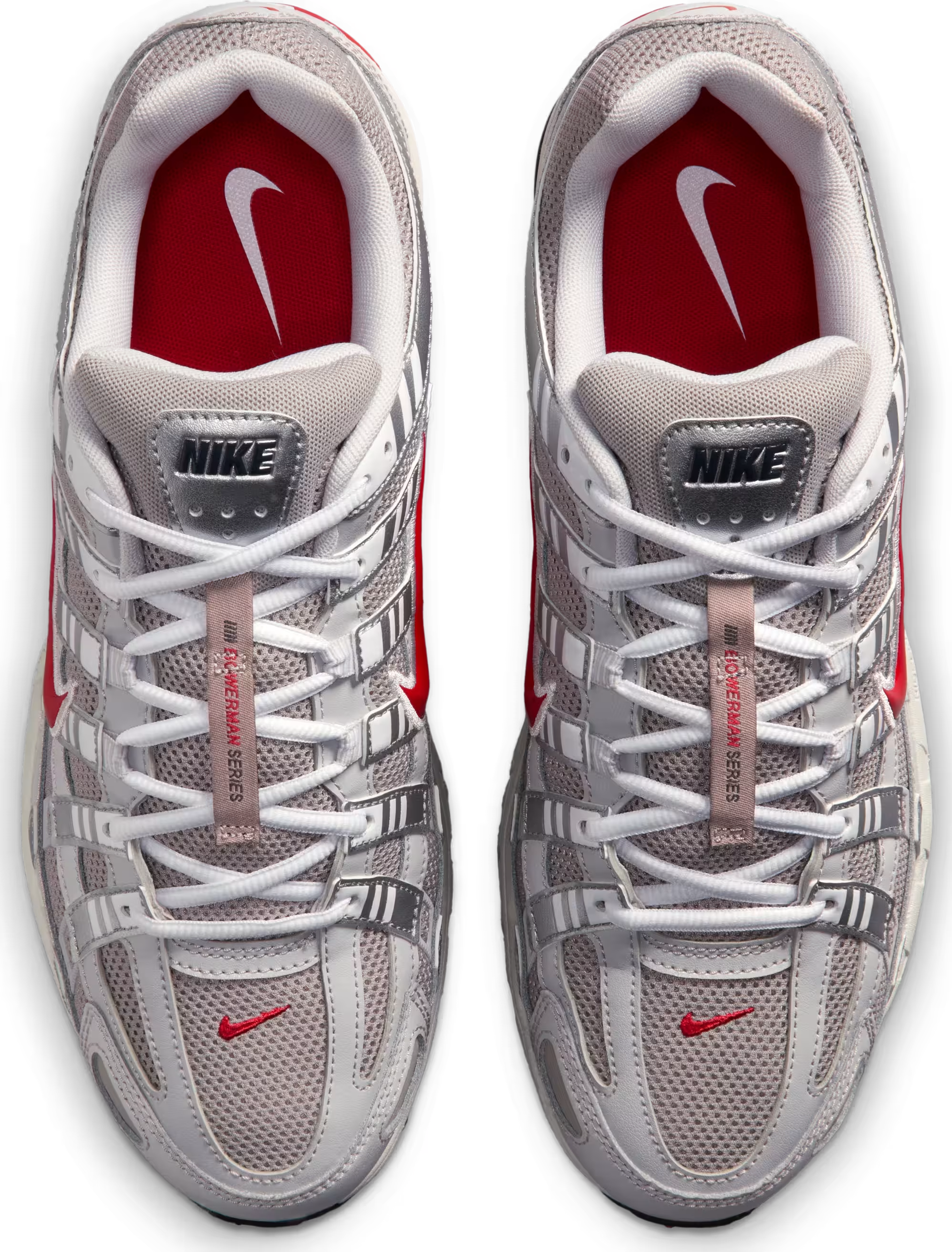 Nike P-6000 "Grey Fire Red"