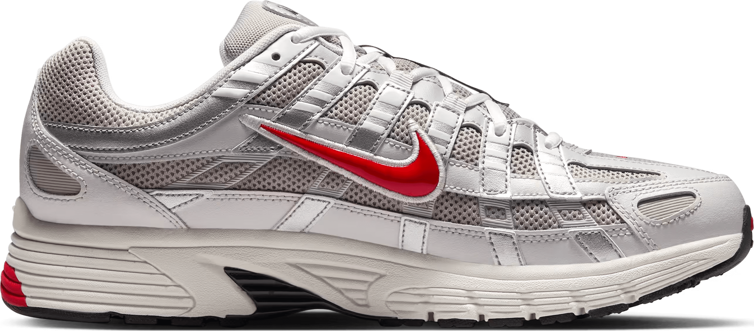Nike P-6000 "Grey Fire Red"