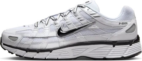 Nike P-6000 "White Metallic Silver Black"