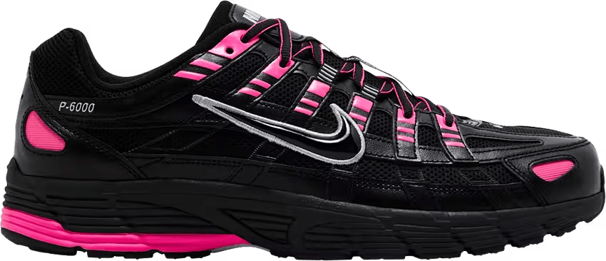 Nike P-6000 Pink Blast Metallic Silver Black