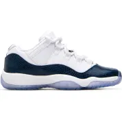 Air Jordan 11 Low Navy Blue Snakeskin (GS)