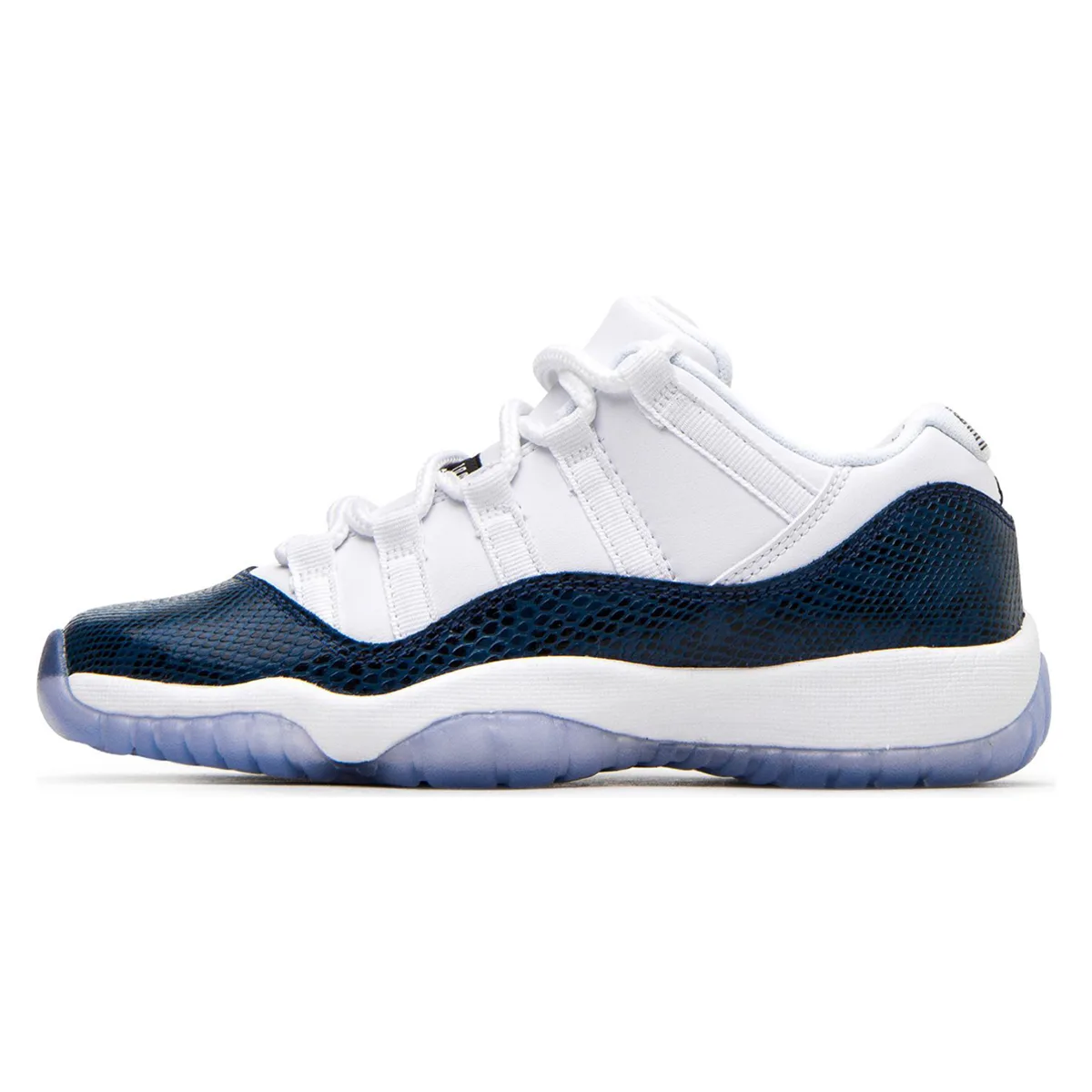 Air Jordan 11 Low Navy Blue Snakeskin (GS)