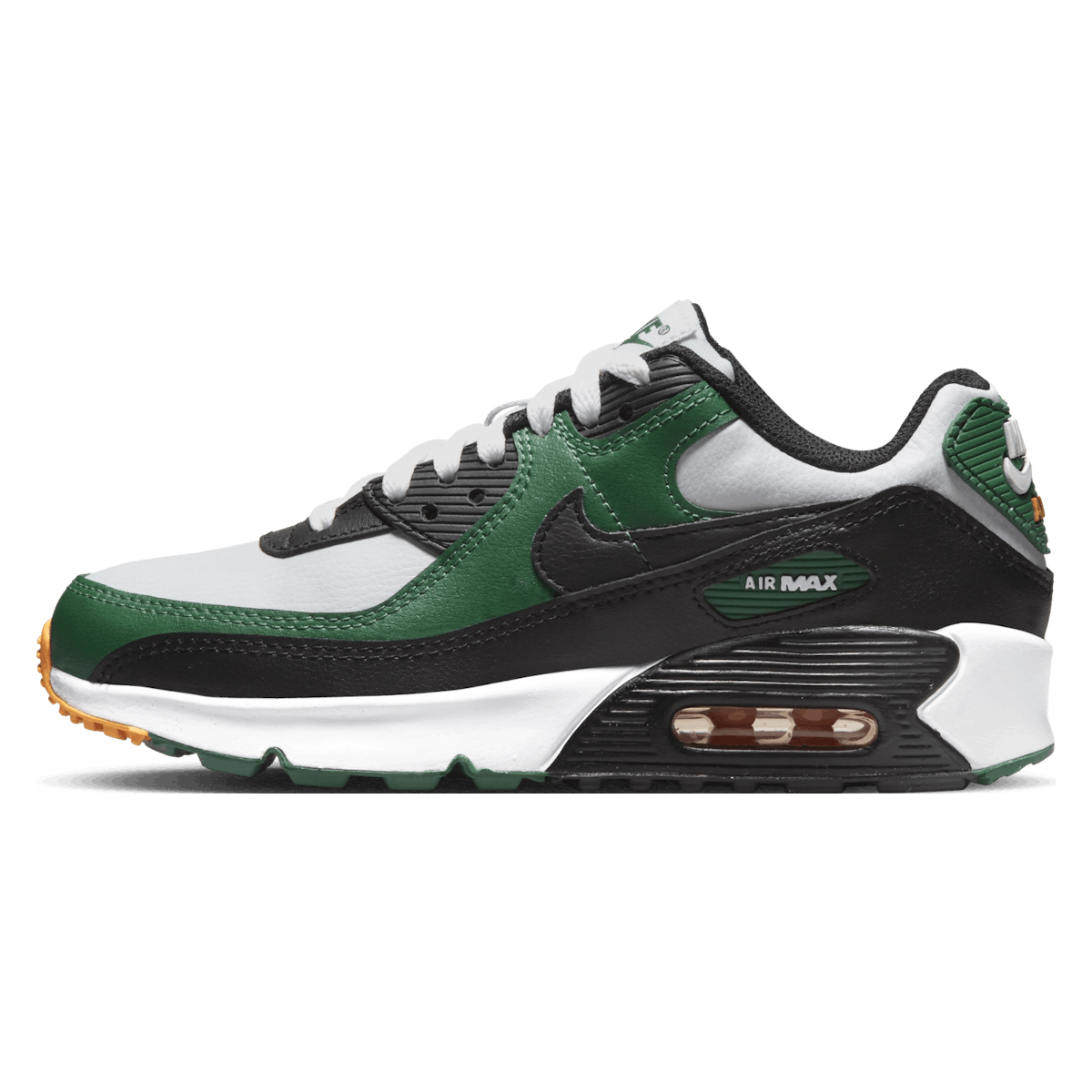 Nike Air Max 90 Leather Pure Platinum Gorge Green (GS)