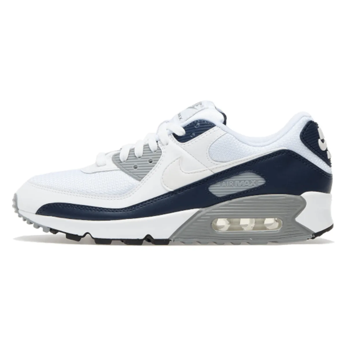 Nike Air Max 90 White Grey Obsidian (GS)